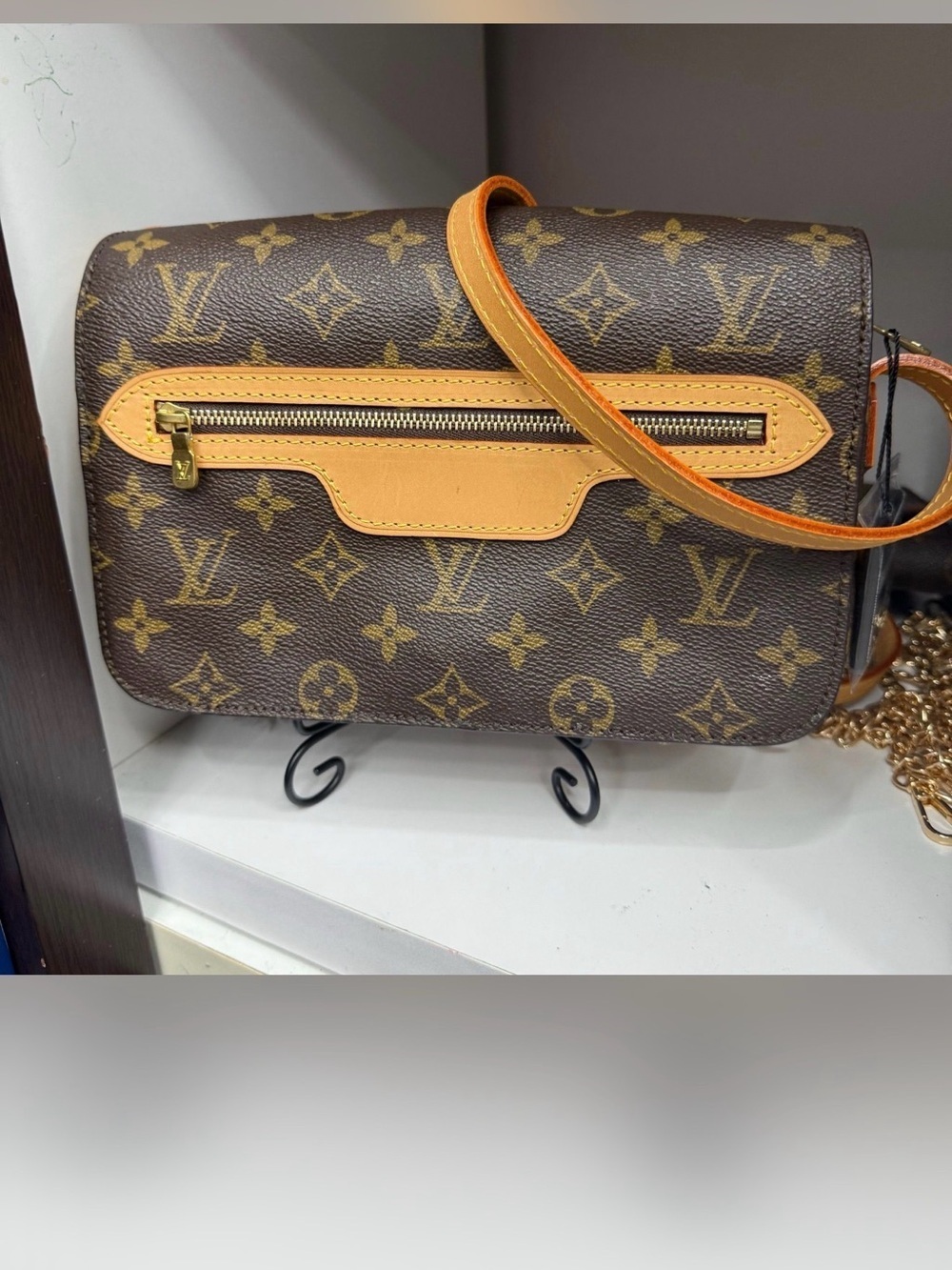 LOUIS VUITTON MONOGRAM SAINT GERMAIN SHOULDER BAG - Picture 1 of 16